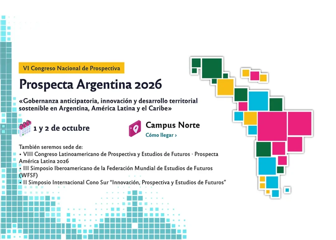 Apertura de convocatoria al VI Congreso Argentino de Prospectiva - REDLATAMPP