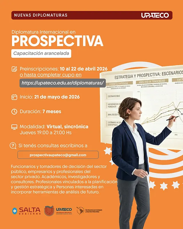 Diplomatura Internacional en Prospectiva. UPATECO + REDLATAMPP