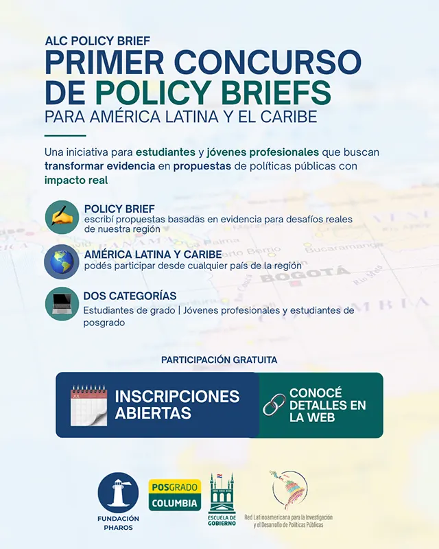 Primer Concurso de Policy Briefs para América Latina y el Caribe