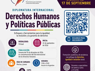 Diplomatura Internacional: Derechos Humanos y Políticas Públicas - REDLATAMPP