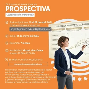 Diplomatura Internacional en Prospectiva. UPATECO + REDLATAMPP