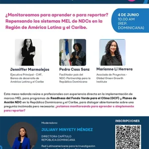 Mesa redonda: ¿Monitoreamos para aprender o para reportar? - REDLATAMPP
